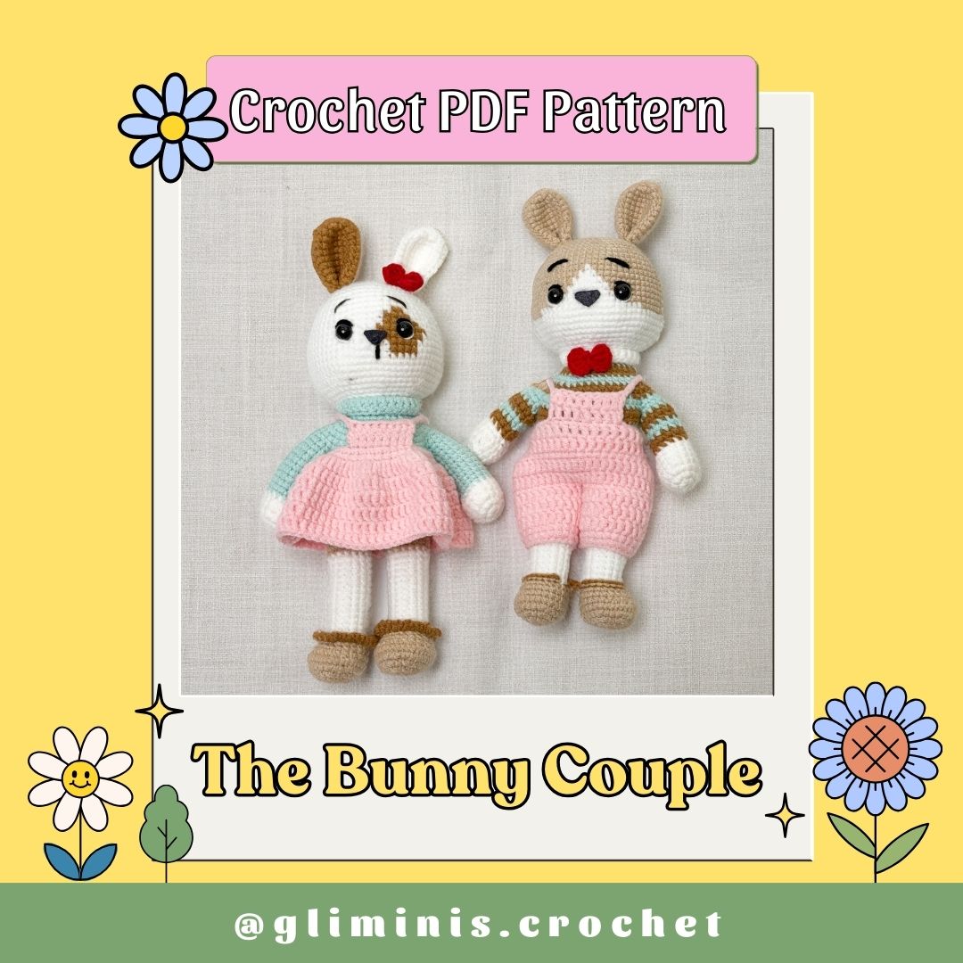 The Bunny Couple Crochet Pattern