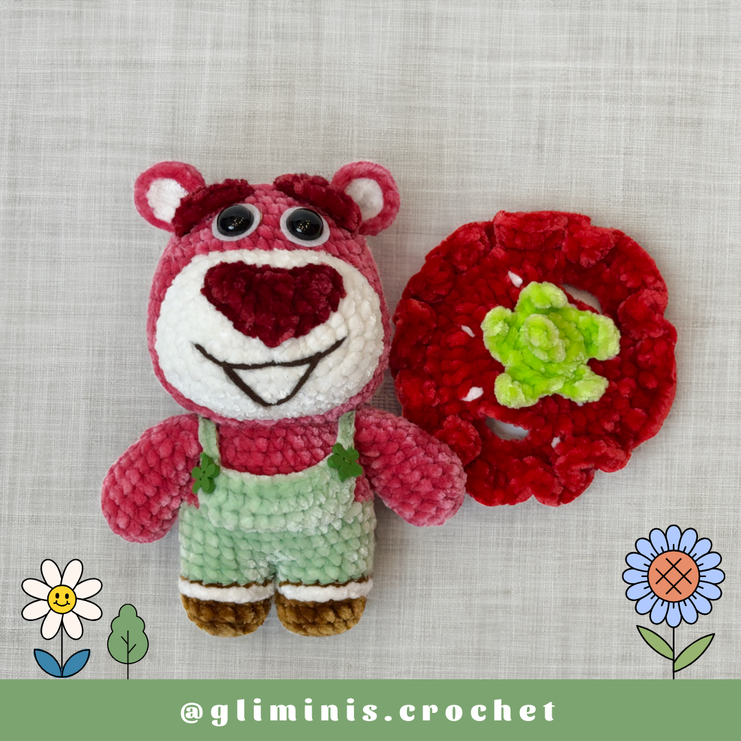 The Strawberry Lotso Crochet Pattern