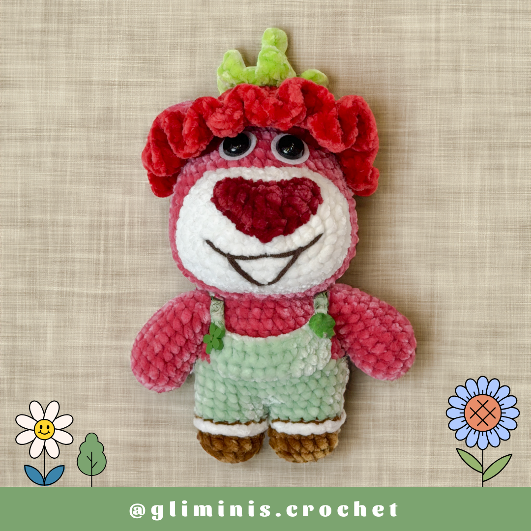 The Strawberry Lotso Crochet Pattern