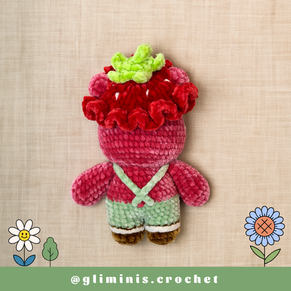 The Strawberry Lotso Crochet Pattern