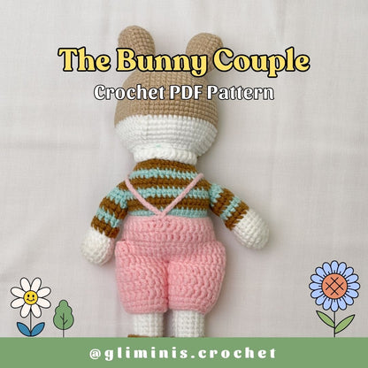 The Bunny Couple Crochet Pattern