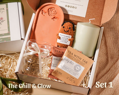 Personalized Self Care Gift Box Handmade Wellness Package Eco Friendly Gift Set Affordable Luxury Gift Birthday Present New Mom Gift Employee Appreciation Corporate Wellness Housewarming Relaxation Kit Tea Lover