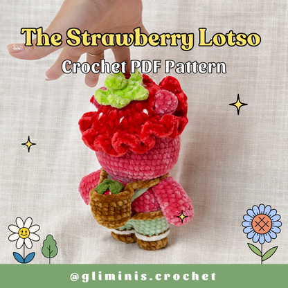 The Strawberry Lotso Crochet Pattern