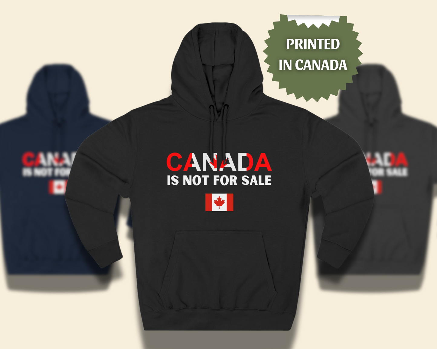 Canada Is Not For Sale Hoodie